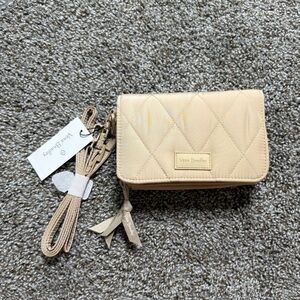 Vera Bradley Ultralight 3-in-1 Crossbody Bag - Caramel Cream